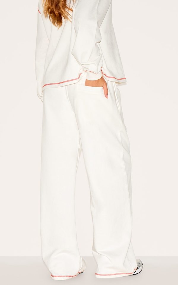 00d1295f8d56273cb47ceaf4362dc9c759144f62_CNM6497_3_cream_contrast_stitch_loopback_wide_leg_joggers