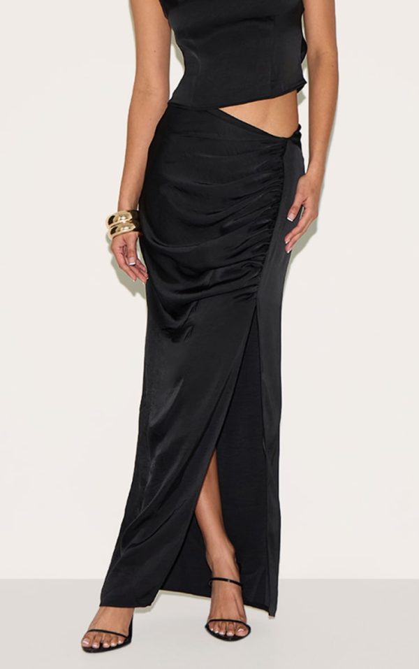 012c1217b7fb193687b76c2730cfc0daadc44600_CNM5349_2_black_ruched_satin_split_detail_maxi_skirt
