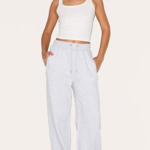 Tall Ash Grey Straight Leg Joggers