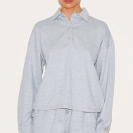 03399ba4ce793110e1c09b57a08d343e67af9413_CNM9868_2_tall_grey_marl_loopback_mini_sweat_shorts