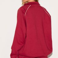 03fbe2d9fb70fa0348cce848129900565af5a0f4_CNM4812_2_red_oversized_contrast_piping_quarter_zip_sweatshirt