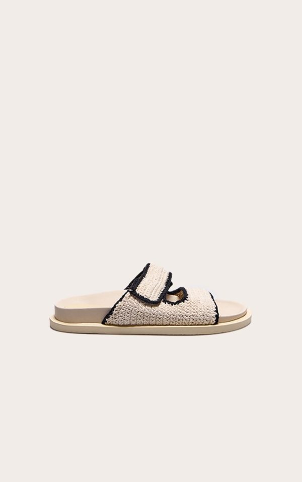 084a48af648241d561629ce71618500ee8aab179_CNJ9667_1_cream_contrast_round_toe_crochet_velcro_strap_flat_footbed_sandals