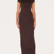 0e6fe877933136142fe08100a65949d73d3ba932_CNM3149_1_chocolate_double_contour_boat_neck_maxi_dress-1