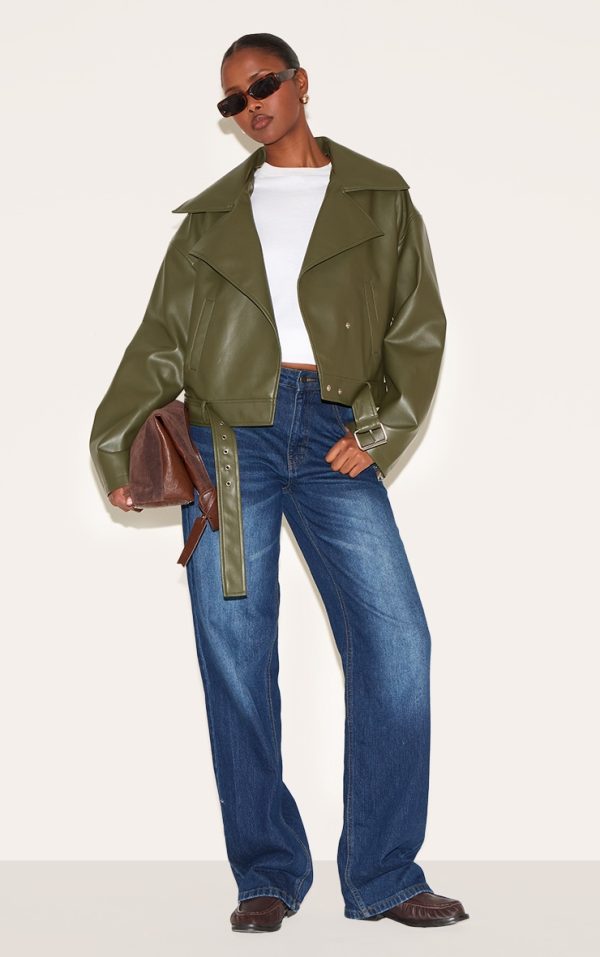 11a36a7a4b34d1ac7ed0d7ad4e600343f1d77799_CNL7329_1_dark_khaki_faux_leather_belted_relaxed_fit_biker_jacket