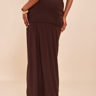 137d6acdb7e3b504f57090d11b5f691354ae5bfd_CNM5199_3_brown_ruched_detail_flowy_maxi_skirt