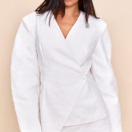 144b83c5368a07d9a41d7087b8ef7765bffb77d0_CNM6065_1_white_premium_linen_tailored_cocoon_sleeve_cinched_blazer