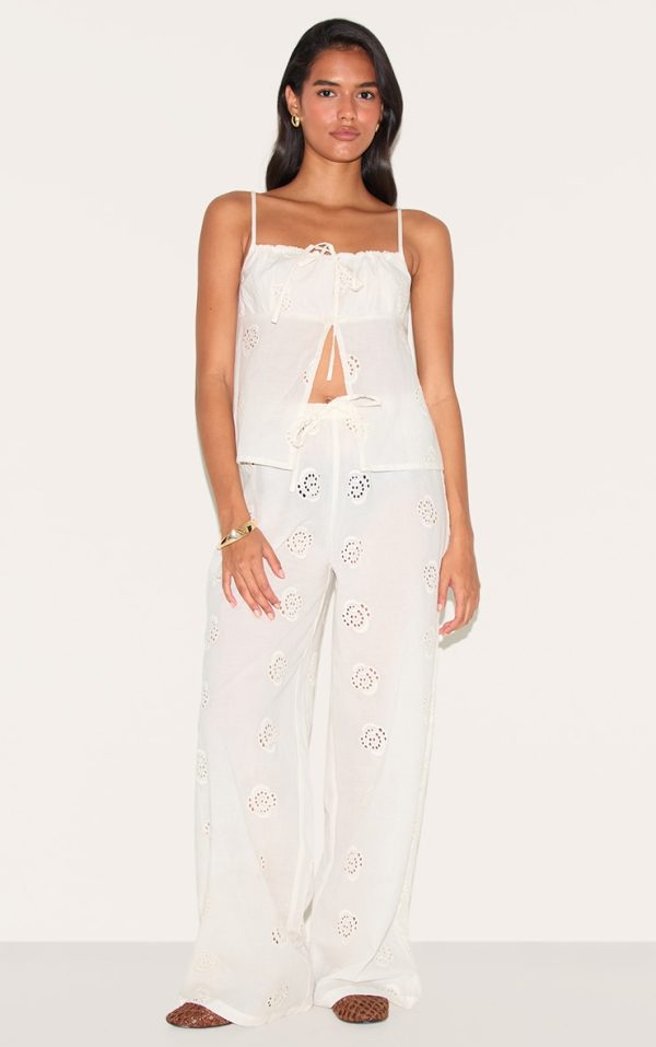1a49478278092f95011a6ef9b4d7ef3e122562a9_CNM6111_1_white_broderie_swirl_detail_straight_leg_trousers