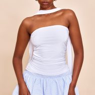 1aa381b26f578044914b8bee21ac6f7d88df835b_CNM5162_1_white_scarf_neck_bandeau_double_layer_jersey_top