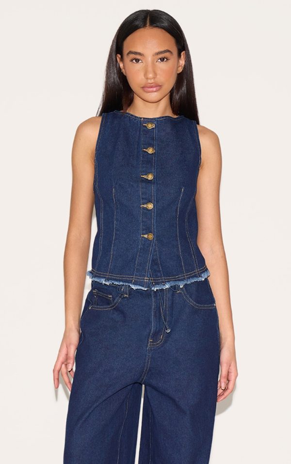 1e0c75593bb41cc9dacca6ec0029f199fc73c1b3_CNM1840_1_petite_indigo_denim_sleeveless_fitted_longline_waistcoat