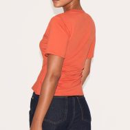 1e62023722c9015654bd292f1806c549c2ec16d3_CNM5838_2_paprika_cotton_ruched_side_detail_t_shirt