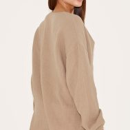 1ebc5477f0f63196a8723000649f12e99d38e137_CNM5615_2_tall_mushroom_textured_cheesecloth_tie_front_shirt