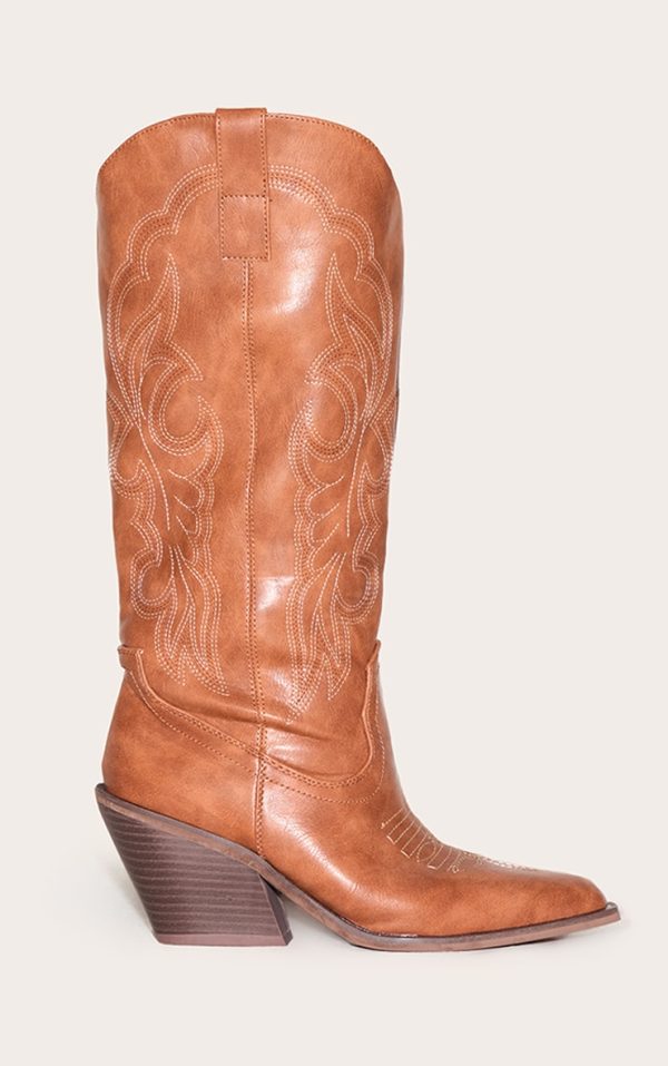 1fe2b90b6f7f6ad5d97a87089bc6e486e0d50f86_CNL0891_1_tan_pu_point_toe_calf_high_western_boots