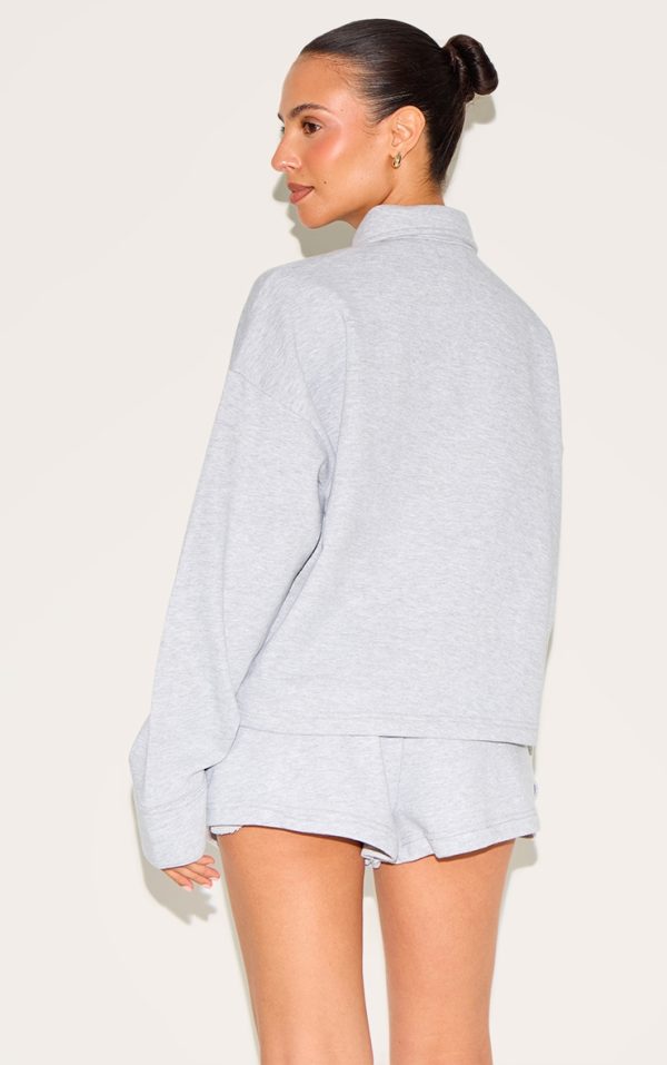 215dbb749ae621f279a2e7c63501f30558e07633_CNM8442_2_petite_ash_grey_loopback_oversized_polo_detail_sweatshirt
