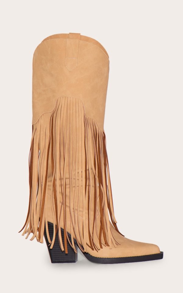 21de84c9998654a4d856ae31779388c7ce2ddc47_CNL6652_1_tan_faux_suede_point_toe_fringed_heel_knee_high_western_boots