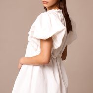 2243bc61aea392e9e75a5682cbfb015765509df2_CNM4346_2_white_cotton_gathered_a_line_dress