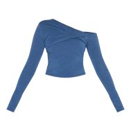 25d9c559592b07678b7e2a810bbf59d4b4a80e45_CNM2373_5_petrol_blue_contour_jersey_asymmetric_twist_detail_long_sleeve_top-1