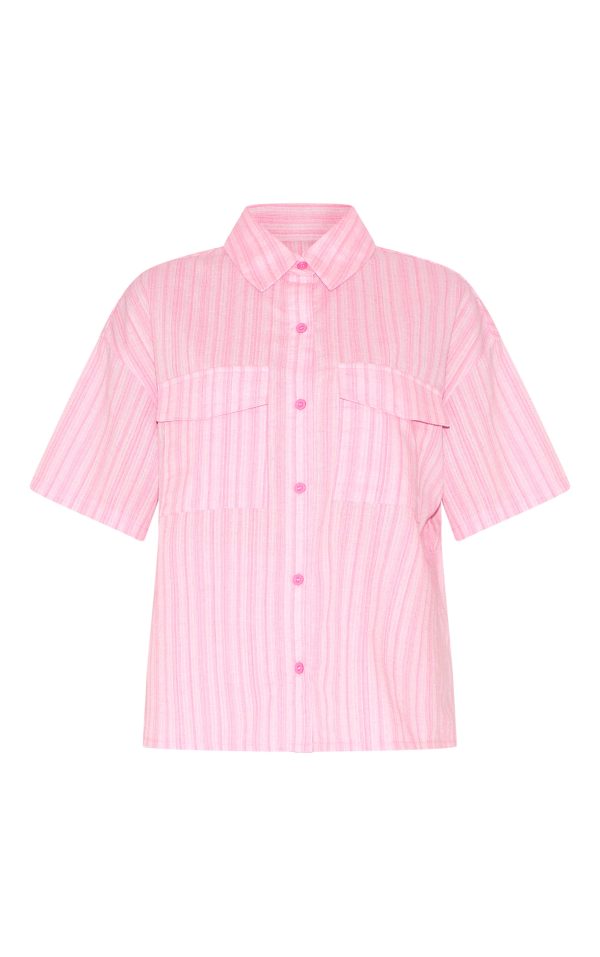 25e4ce3e3aebede06e2c160d42c7645147d1651c_CNM4398_5_petite_pink_pinstripe_oversized_short_sleeve_shirt