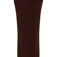 273358e4be1a241a86cd8e8be7247fadadff26ab_CNM9238_5_chocolate_double_layered_slinky_twist_drape_maxi_skirt