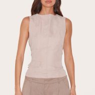 28476983aa330209343683a69df1ee4e4c6dac33_CNL9447_1_stone_peach_skin_sleeveless_long_top-1