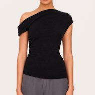 2c2c6b78624c16b96617cc87b068751e4f06bdf8_CNL8987_1_black_textured_ruched_asymmetric_longline_top