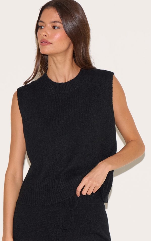 2eaffd5fbe1beb8cedbf09af8d175405843cb9a4_CNL9597_4_black_marl_soft_knit_high_neck_sleeveless_top