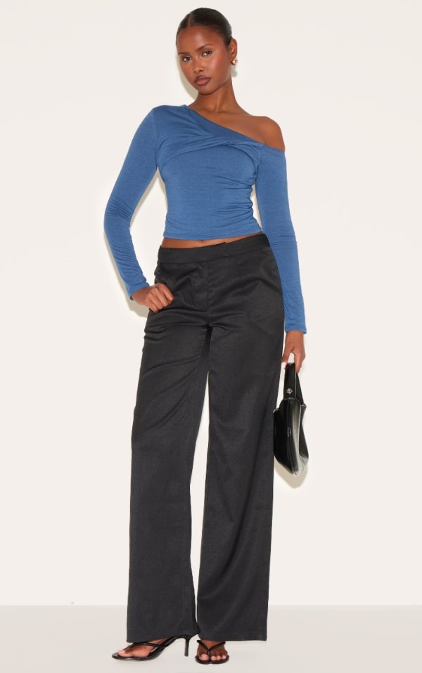 2ed58d3b2f66ce5eb66db42e2139957fc79e21f1_CNM2373_3_petrol_blue_contour_jersey_asymmetric_twist_detail_long_sleeve_top-1