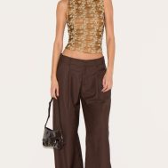 3a92a7833e809ef73210ca2a1e99759d25b5bb38_CNL9450_3_brown_embroided_chiffon_textured_racer