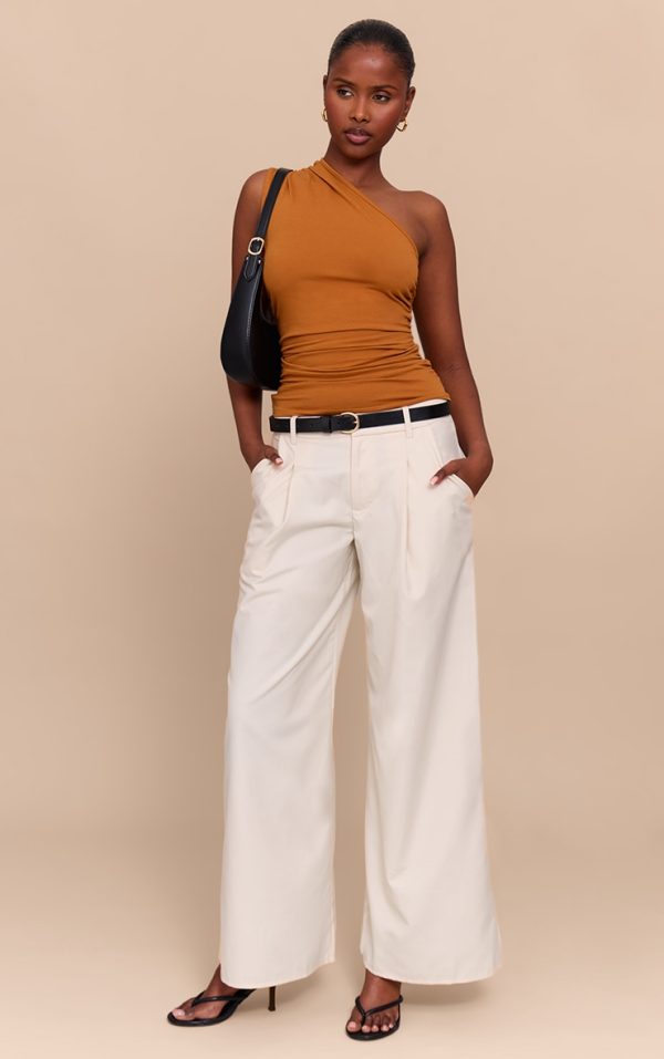 3aa5b34f87f904875063bcac82c34fb34a7bc399_CNM3829_3_tan_asymmetric_ruched_sleeveless_long_top-1