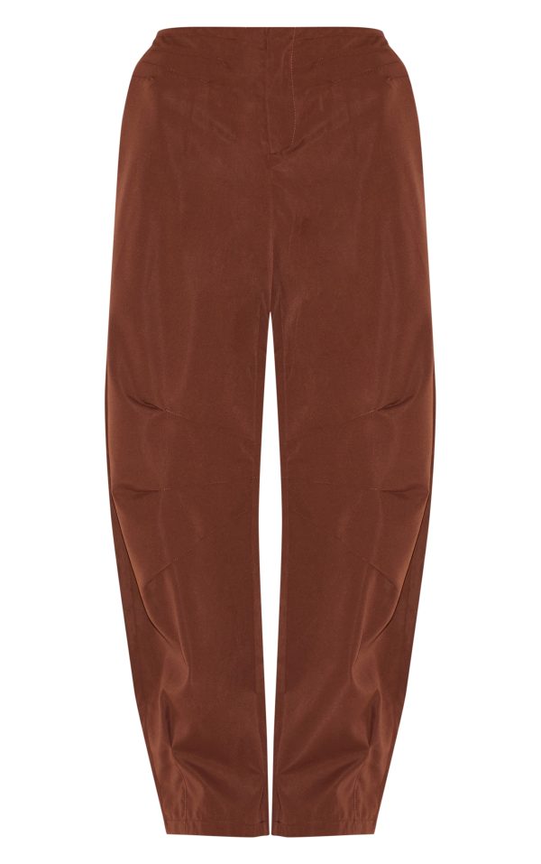 3c0828faa85bc8b97a09a09115661ff6190dc62b_CNM0635_5_chocolate_woven_tailored_cocoon_leg_trousers