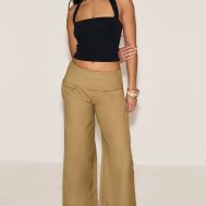 3c8d59834041a5932615f17ffb56196569dda9c4_CNM0495_1_latte_tailored_woven_foldover_straight_leg_trousers