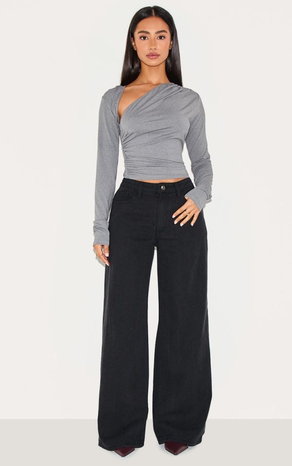 411964747004774e1828d2c4998e20095ff51631_CNL8388_3_petite_charcoal_slinky_long_sleeve_ruched_side_top