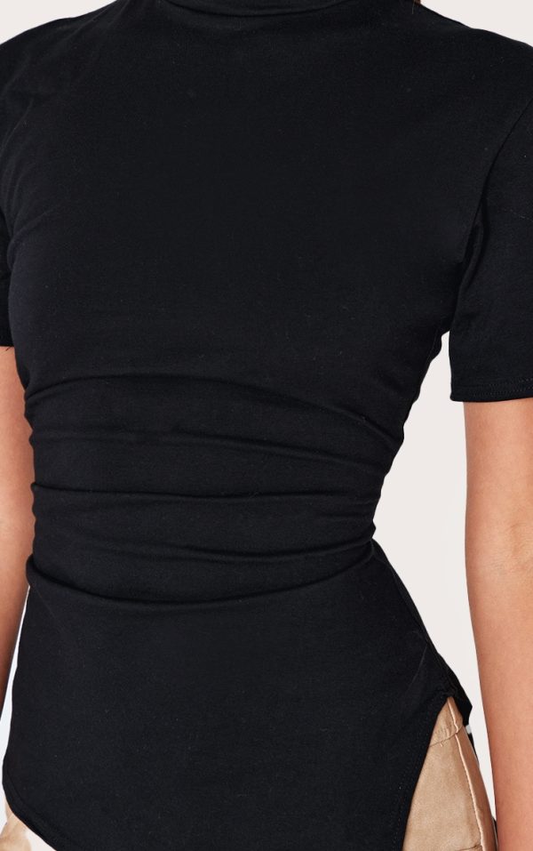 434a1c97284848e8365cb43955380cc34fd074c1_CNL5589_4_black_cotton_ruched_side_asymmetric_hem_t_shirt