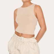44fbd952e5a6e1deaeea00328ddfbe9d3436d1bc_CNM4257_1_natural_linen_blend_belted_puffball_mini_skirt