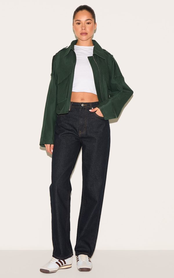 4514e6a286612d4eb7e389623f71cd09a5542bb5_CNL7600_3_dark_khaki_trench_detail_cropped_zip_up_jacket