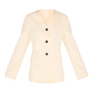 4531313247486f95ca310aaf8c731192e4d1e866_CNM1820_5_sand_premium_tailored_collarless_button_up_fitted_blazer