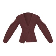 458ee92ea76a4dddd3f498dcac183d65b7633803_CNM7371_5_tall_chocolate_premium_linen_look_tailored_cocoon_sleeve_cinched_blazer