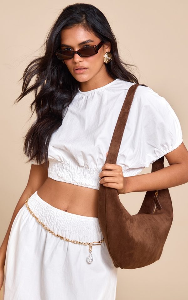 48d0ac0e2329e686891d7c70b46ece8900d6885a_CNM1728_1_white_shirred_waist_cap_sleeve_crop_top