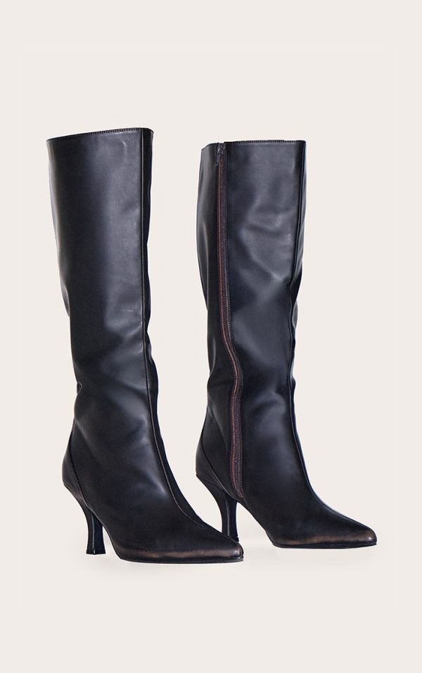 4addf38fb6a8f8fd67129c5cb2398d2a8b27997a_CNL4040_2_black_burnish_wide_fit_pu_point_toe_high_stiletto_heel_knee_high_boots