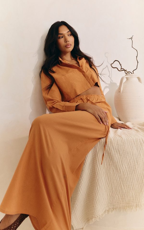 4ae417be95187a26f2001912cadc67e27961bfe2_CNM6119_1_apricot_drawstring_maxi_skirt