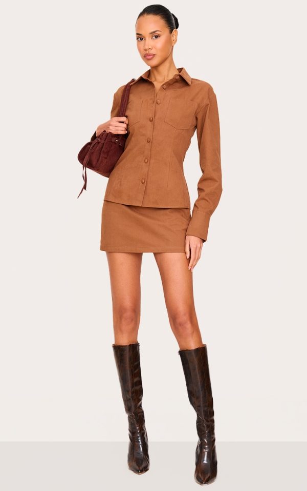 4c1160310b6ed868445e3520d613f605f37d1de6_CNL6539_1_tan_twill_mid_rise_mini_skirt-1