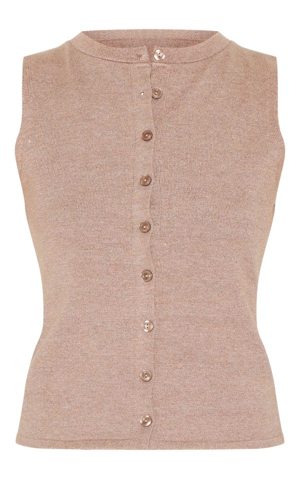 4dd0fa619c1d52f27e86ff62d780ed1c466c954e_CNN2000_5_tall_mocha_button_through_sleeveless_top