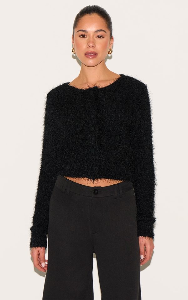 4f59f4ad6456cabffaea144d64bee69dccdc3cda_CNL7706_1_black_textured_fluffy_knit_button_up_cardigan