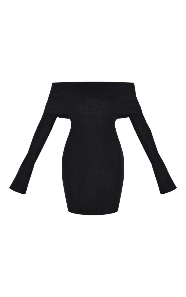 4ff89150a97ddae49fffbacf1b037bf2a5620e44_CNL8691_5_black_fold_over_bardot_mini_dress