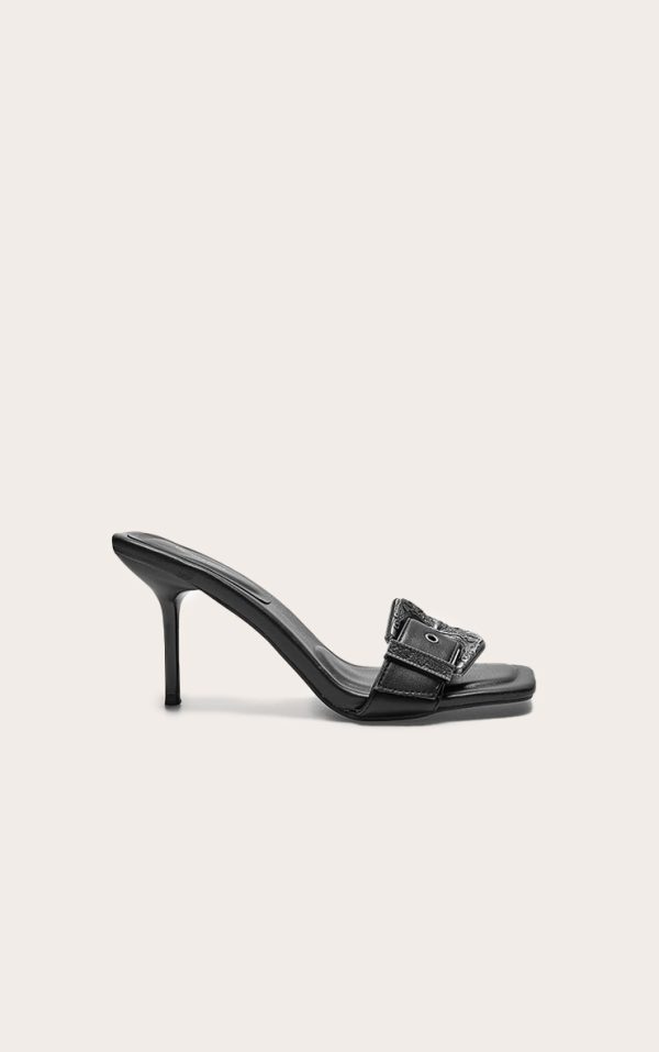 52d73fc847cc87b6b59fdead7d548ef67403e893_CNJ8400_1_black_pu_square_toe_western_buckle_high_stiletto_heeled_mules