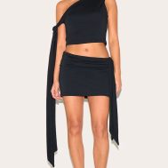 54197387a4a5e8870672ff3a0fe309dcc72b655d_CNM1927_1_petite_black_contour_jersey_tie_detail_foldover_mini_skirt