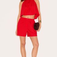 54e3266012576c5da67cbbbf9711a5dc8402d69d_CNM7100_3_tomato_red_poplin_low_back_halterneck_top