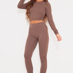 Coffee Contour Sculpt Leggings