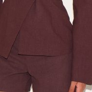 5611c2006bf39c1dad45ccab3144710011641929_CNM7372_5_tall_deep_chocolate_premium_linen_look_tailored_hot_pant