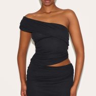 57d1df6393ed7b771b5a666808f2b623ea22732c_CNM8842_1_black_onion_skin_ruched_side_asymmetric_top