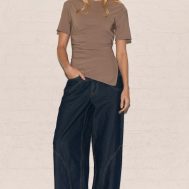 58171ff1231f47c1c3424784b54df95e90da68f4_CNL8963_3_taupe_bengaline_ruched_asymmetric_detail_long_top